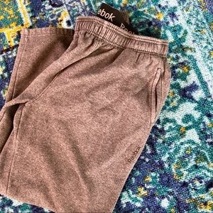 Reebok mens L heavy fleece sweatpants